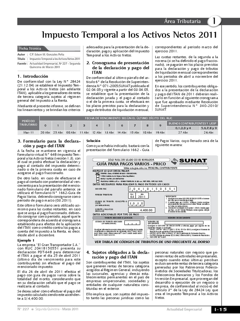 ADICIONES DEL ITAN.pdf | Impuestos | Impuesto sobre la renta