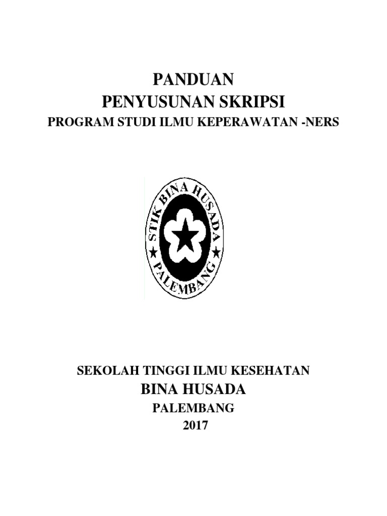 Panduan Skripsi Keperawatan Bina Husada | PDF | Karier & Perkembangan ...