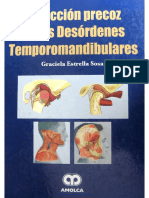 Detección Precoz de Los Desórdenes Temporomandibulares PDF
