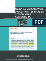 Importancia de La Microbiótica Del Tracto Gastrointestinal