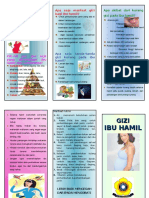 Leaflet Gizi Ibu Hamil