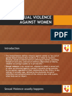 Sexual Violence Against Women