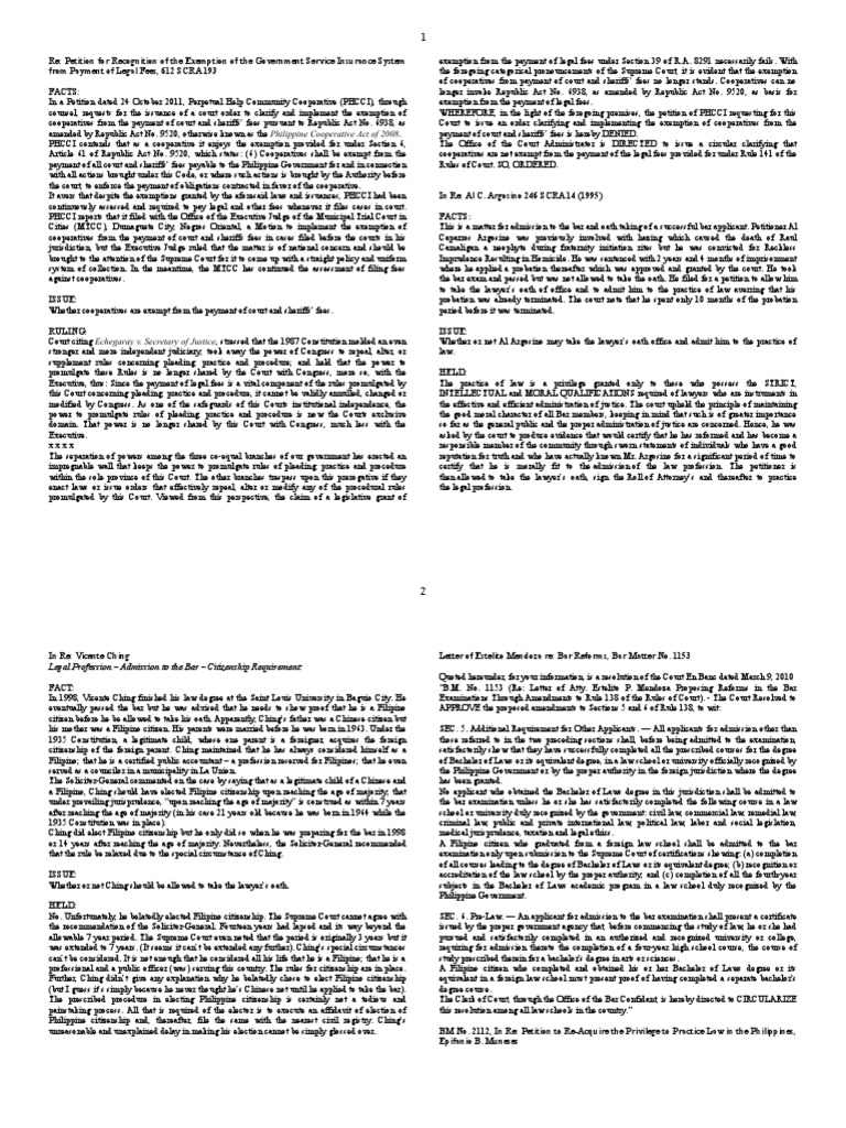 2nd Cases | PDF | Law