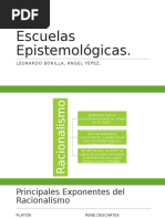 Escuelas Epistemologicas