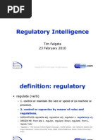 Regulatory Intelligence - Slides From SPIN 23.02.10