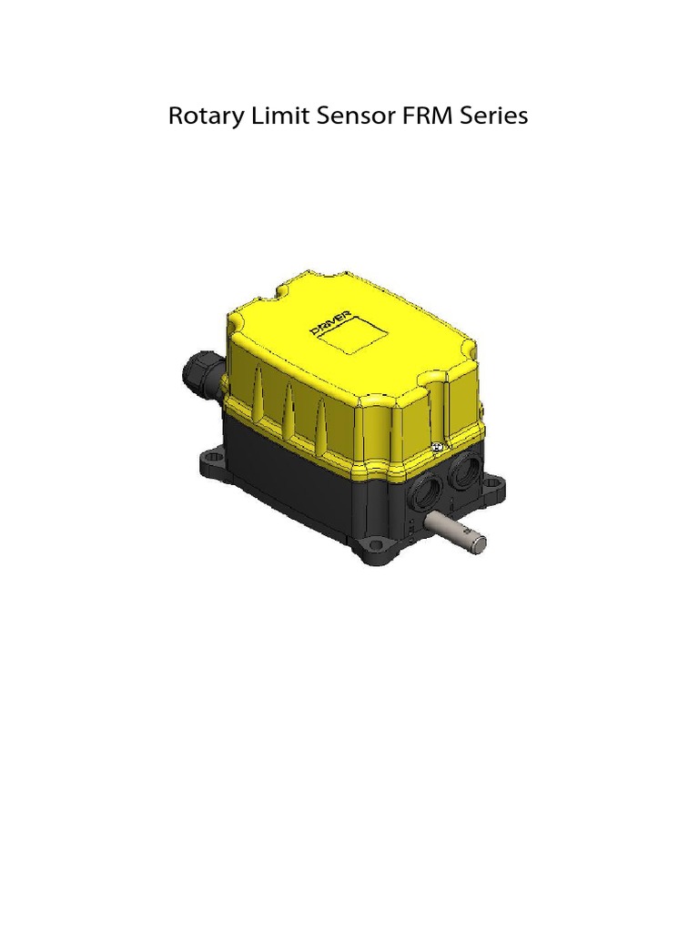Rotary Limit Switch FRM.pdf Switch Electrical Components