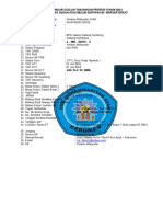 Formulir Usulan Sertifikasi 2013