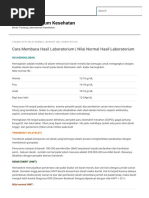 Download Nilai NOrmal LEUKOSIT SEL DARAH PUTIH Info Laboratorium Kesehatan by Antika Fitri Lestariyani SN346401057 doc pdf