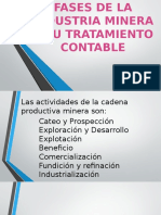 Fases de La Industria Minera y Su Tratamiento