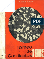 Torneo de Candidatos 1965 - Román Torán PDF