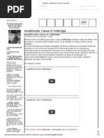 Fullbridge - Amplificador Classe D Fullbridge