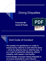 Dining Etiquettes Info