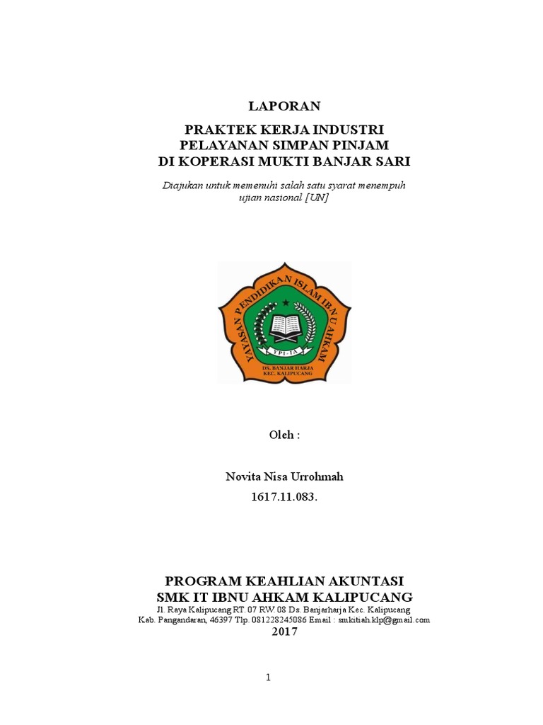 Prakerin Kop Erasi Simpan Pinjam