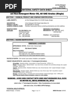 Sds Eni Non Detergent Motor Oil All Sae