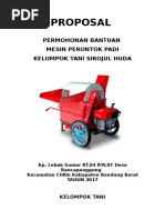 Download Proposal Mesin Perontok Padi by bonzds SN346420693 doc pdf