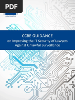 Guidance on Improving the IT Security of Lawyers Against Unlawful Surveillance