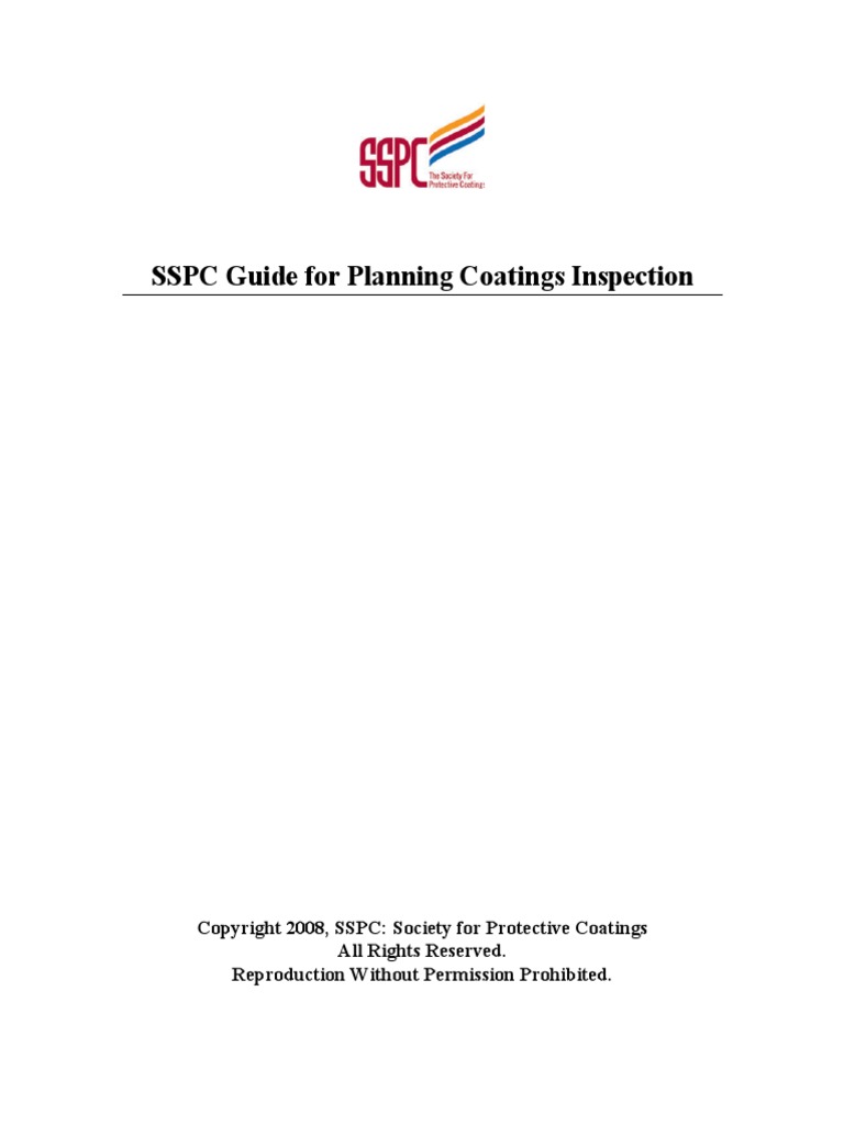 SSPC Inspectionplan | PDF | Specification (Technical Standard ...