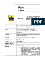 8.1.2.1.PERMINTAAN PEMERIKSAAN, Penerimaan, Pengambilan Dan Penyimpanan SPESIMEN