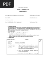 VI Semester Design of Steel and Timber Structure