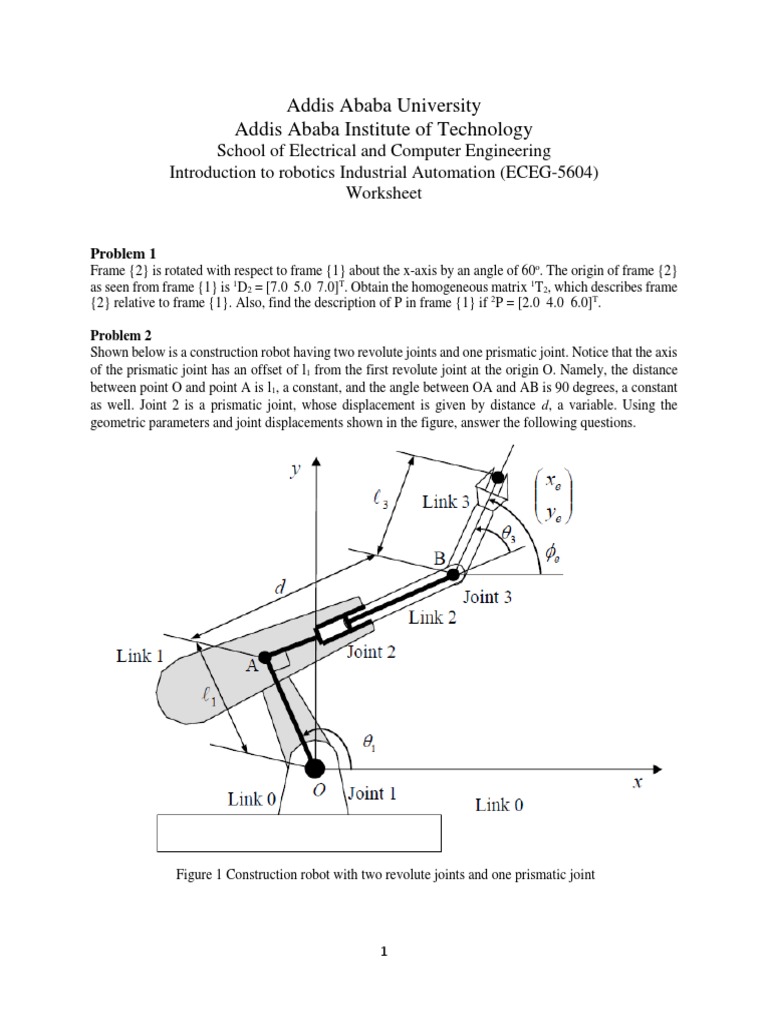 Worksheet | Kinematics | Theoretical Physics