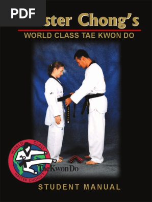 Tkd Student Manual Ii Pdf Pdf Taekwondo Combat Sports
