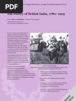 Download Poetry of British India by Pickering and Chatto SN34643414 doc pdf