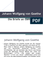 Goethe Die Briefe An Cornelia