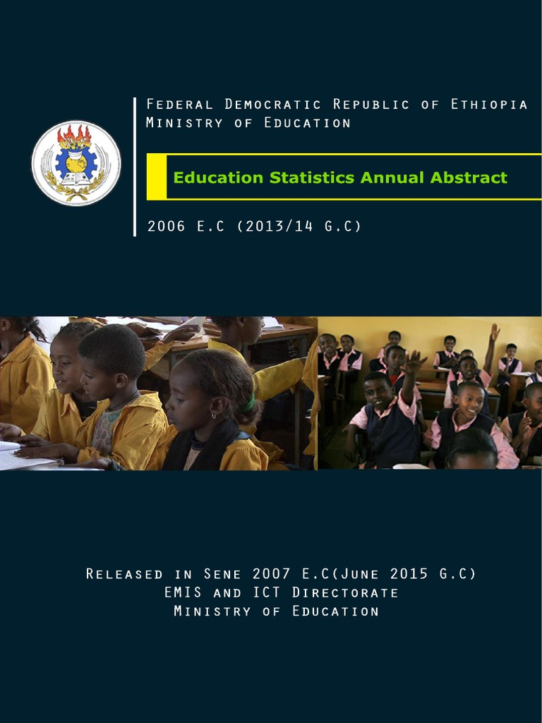 Education Statistics Annual Abstract 2006 E.C. PDF Vocational