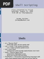 Shell Scripting 2