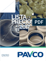 Lista Sugerida de Precios Pavco Enero 2017