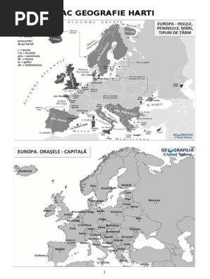 Harti Bac Geografie