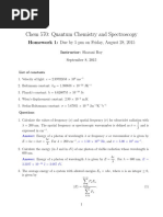 Homework1 Answer Key PDF