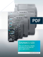 Sinamics v20 Brochure