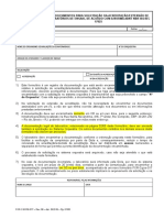 Solicitação de acreditação de laboratórios de ensaio