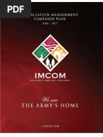 Download Installation Management Command IMCOM Campaign Plan 5 March 2010 by US Armys Family and Morale Welfare and Recreation Programs SN34644227 doc pdf