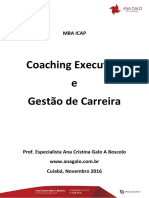 Apostila Coaching Executivo e Gestao de Carreira 2016