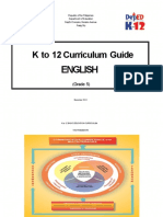 K to 12 English Curriculum Guide for Grade 5 Students