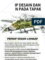 Prinsip Desain Tapak