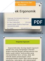 Aspek Ergonomik