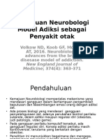 Kemajuan Neurobologi Model Adiksi Sebagai Penyakit Otak