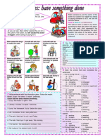 TT3 - L26 - Grammar - Causatives - Have Something Done PDF