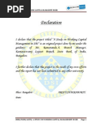 Download SBI Priject Working Capital Management by arijit2422 SN34646097 doc pdf