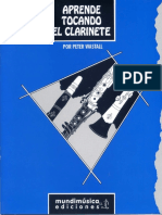 WASTALL, P. - Aprende Tocando El Clarinete PDF