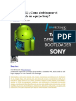 Tutorial Desbloquear Bootloader