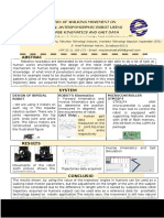 Abstrac: Design of Walking Movement On Bipedal Antropomorphic Robot Using Inverse Kinematics and Gait Data