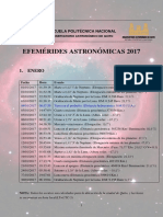 Efemérides astronómicas 2017