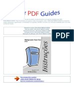 Manual Do Usuário Aeg Electrolux Df46 P