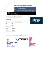 Les Verbes Du Deuxième Groupe Au Présent