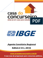 Apostila Ibge 2016 Agente Censitario Regional