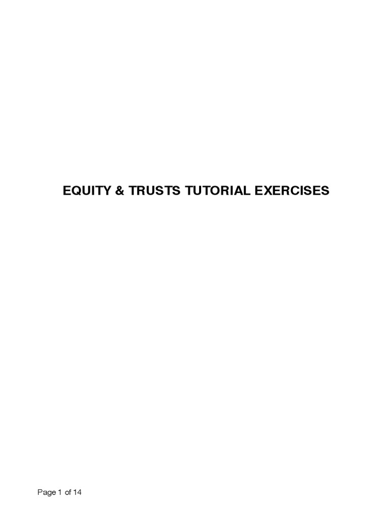 Trusts and the 21-Year Rule Explained | PDF | Equity (Law) | Trust Law
